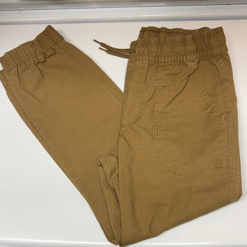Kids Tan Jogger Pants